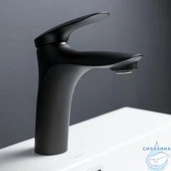 Смеситель для раковины Calypso CS1087-6 (черный матовый)