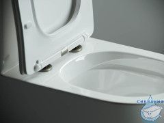 Унитаз напольный Ceramicanova Metropol Rimless CN4001 бачком и сиденьем Soft Close (микролифт)