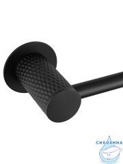 Полотенцесушитель электрический  Wonzon&Woghand München 53х78 WW-A355-MB (с возможностью скрытого подключения, подключение универсальное) (черный матовый)