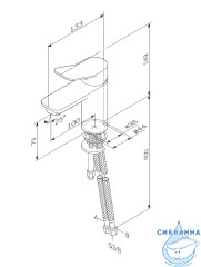 Смеситель для раковины Am.Pm X-Joy F85A02100 (хром)
