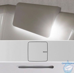 Акриловая ванна Riho Still Square 170x75 с каркасом