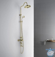 Душевая система Aquatek Классик AQ2543PG (полированное золото)