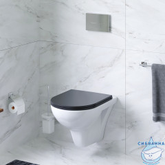 Унитаз подвесной AM.PM Gem C901700SCmb с сиденьем Soft Close (микролифт)