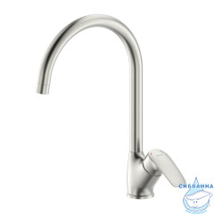 Смеситель для кухни, сатин, Rora, Milardo, RORBN0JM05