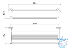 Полочка Aquatek Европа AQ4115CR 