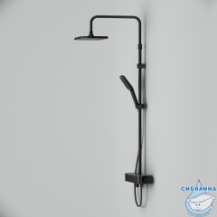 Душевая система Am.Pm Func 300 1 режим F078F722 (черный матовый)