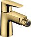 Смеситель для биде Hansgrohe Talis E 71720990  (с донным клапаном) (золото)