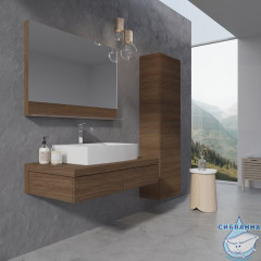 Пенал Ravak Formy 47 (1 дверка) орех X000001262