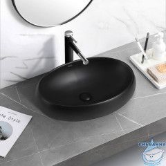 Раковина на столешницу 60 см ABBER Bequem AC2102MB