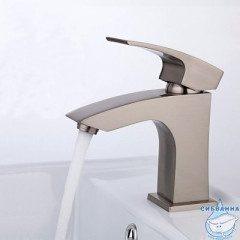 Смеситель для раковины Gappo G1007-5 (сатин)