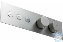 Встраиваемый смеситель для ванны Allen Brau Liberty 296319 (никель)