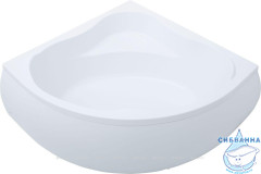 Акриловая ванна Aquanet Palau 140x140 с каркасом