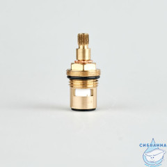 Кран-букса керамическая, 180°, 20 зубцов, G 1/2", M24, h=51 мм, IDDIS, 998CR511SM