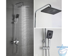 Душевая система Gappo F2469 300 1 режим (хром)