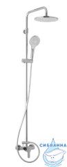 Душевая система Azario Tevis 230 1 режим AZ-15780161 (хром)