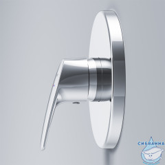 Встраиваемый смеситель для душа AM.PM Gem F9075000 (хром)