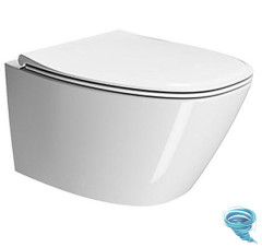 Унитаз подвесной GSI Modo+ 8415FR411 с сиденьем Soft Close (микролифт)