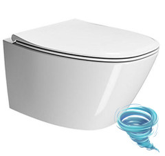 Унитаз подвесной GSI Modo+ 8415FR411 с сиденьем Soft Close (микролифт)