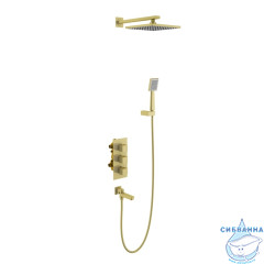 Душевая система Timo Tetra-Thermo SX-0199/17SM 230 1 режим (золото матовое)