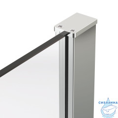 Душевое ограждение Vincea Стелла 140x80 профиль хром, стекло прозрачное VSR-1ST8014CL