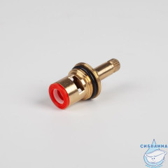 Кран-букса для смесителя, керамика, 90°, 20 зубцов, G1/2", М24, h=50 мм, правая, IDDIS, 998CR501SMH-1