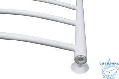 Полотенцесушитель водяной Санприз Классик П6 80х50 (нижнее подключение 50) (белый матовый