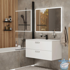 Смеситель для ванны Iddis Bild BILBL00i02WA (черный матовый)