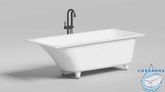 Ванна из искусственного камня Salini Orlando 170x75 (материал sapirit, белый глянцевый)