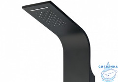 Душевая панель Aquanet Galaxy Black 200 2 режима 237440 (черный матовый)