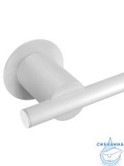 Полотенцесушитель электрический  Wonzon&Woghand Dortmund 58х71 WW-A364-MW (с возможностью скрытого подключения, подключение универсальное) (белый матовый)