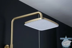 Душевая система Gappo G2418-23 320 1 режим (сатин золотой)