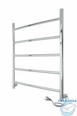 Полотенцесушитель электрический Indigo Arc П5 50х60 хром (с возможностью скрытого подключения, подключение R/L)