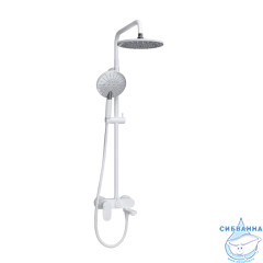 Душевая система Wasserkraft 230 1 режим A185.067.059.WM (белый матовый)
