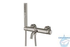 Смеситель для ванны Allen Brau Priority 323723 (никель)