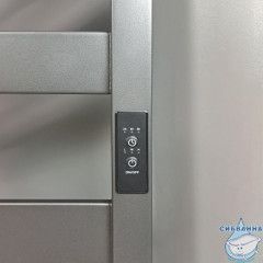 Полотенцесушитель электрический Indigo Atlas  П9 (с таймером) 50х80 графит (с возможностью скрытого подключения, подключение R/L)