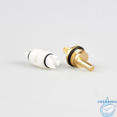 Дивертор для смесителя, латунь, POM, 45 мм,поворотный, IDDIS, 997BP145SM