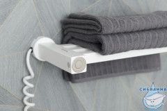 Полотенцесушитель электрический Сунержа Хорда 60 (с возможностью скрытого подключения) (белый матовый)