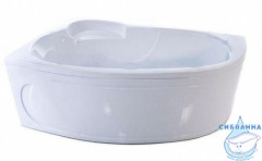 Акриловая ванна Тритон Изабель 170х100 правая с каркасом