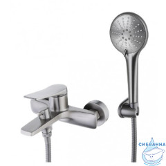 Смеситель для ванны Lemark Bronx LM3714GM (графит)