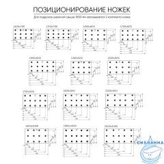 Поддон из литьевого мрамора Kupala 160х90 T5226FV черный