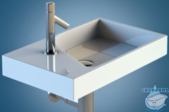 Раковина 60 см Jacob Delafon Rythmik EXQ112-00