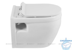 Унитаз подвесной Aquanet Rimless Glide 210772 (с сиденьем Soft Close (микролифт)