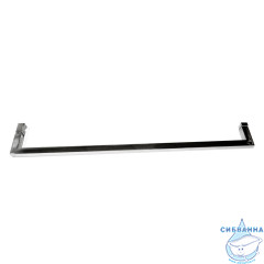 Душевое ограждение ABBER Schwarzer Diamant AG30140H-S85 140x85 профиль хром, стекло прозрачное (без поддона)