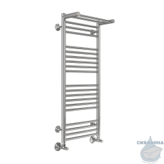 Полотенцесушитель водяной Terminus Аврора П20 40х100 с полкой (нижнее подключение)