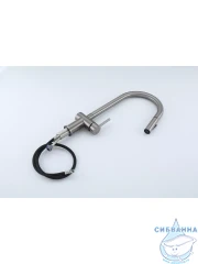 Смеситель кухни Frap F60807-9 (оружейная сталь)