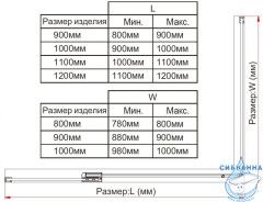 Душевое ограждение Vincea Экстра 80-90x90 профиль черный, стекло тонированное VSR-1E809090CGB