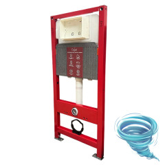 Инсталляци Calypso Beta с унитазом Calypso CS74UQ-OK c сиденьем Soft close (микролифт) B74UQ-OK-SET