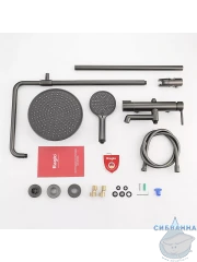 Душевая система Raglo 250 1 режим R20.24.09 (графит)