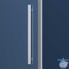 Дверь в нишу Vincea Софт 150 профиль хром, стекло прозрачное VDS-3SO150CL