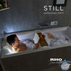 Акриловая ванна Riho Still Square 180x80 с каркасом